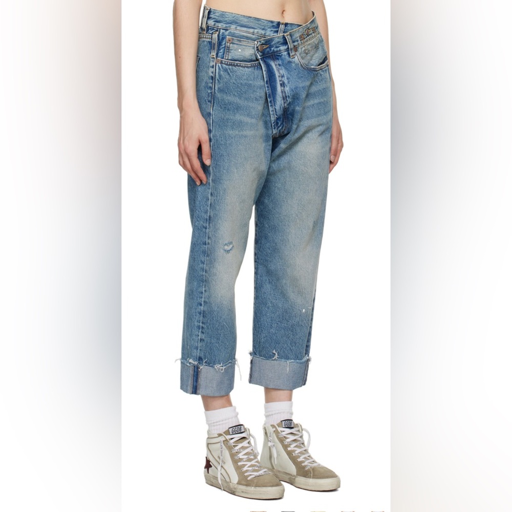 R13 Cross Over Jeans in Jasper Sz 25